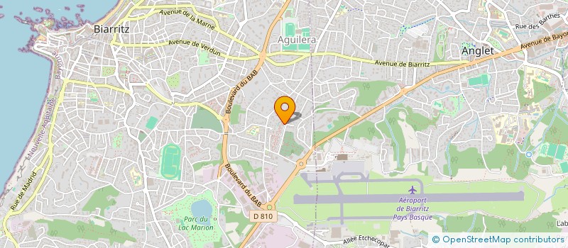 localisation de l'entreprise MONSIEUR BENYOUNES BOUAZZI à BIARRITZ