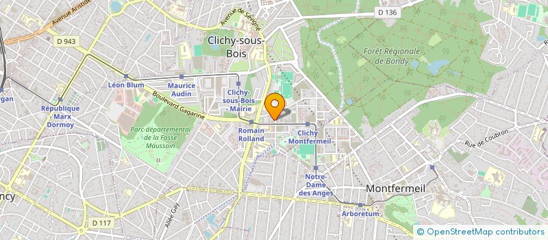 localisation de l'entreprise MONSIEUR BENYOUNESS EL JAAOUANI à CLICHY-SOUS-BOIS