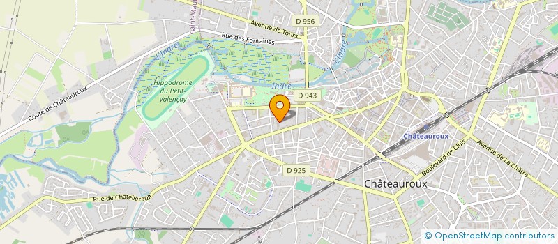 localisation de l'entreprise MONSIEUR BENYSAAD HAROUAL à CHATEAUROUX