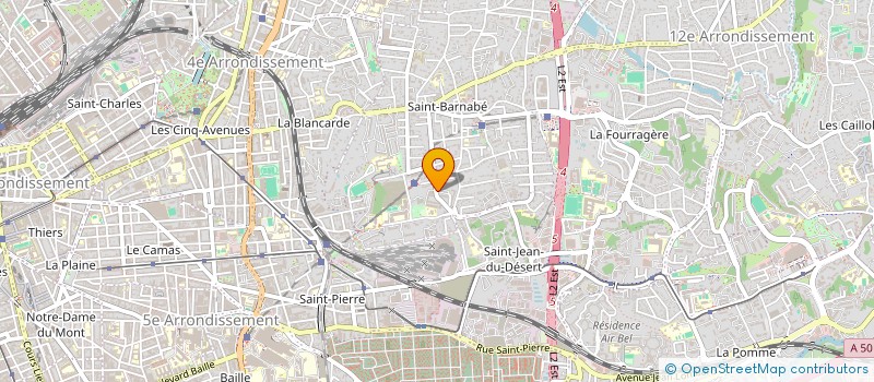 localisation de l'entreprise MONSIEUR BENZIANE MEDJAHED BENALI à MARSEILLE
