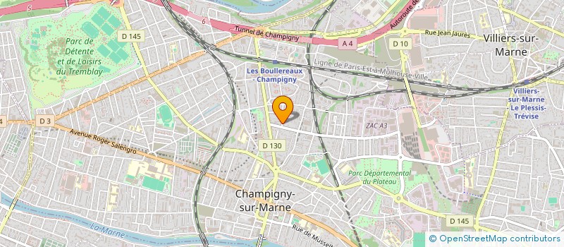 localisation de l'entreprise MONSIEUR BERAMTANE HALFOUNE à CHAMPIGNY-SUR-MARNE