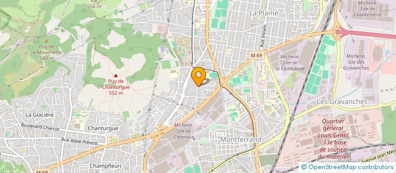 localisation de l'entreprise MONSIEUR BERANGER BOICHUT  CLERMONT-FERRAND