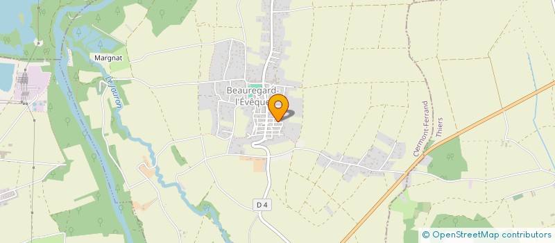 localisation de l'entreprise MONSIEUR BERANGER CUOQ  BEAUREGARD-L'EVEQUE