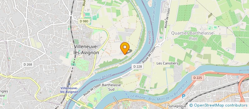 localisation de l'entreprise MONSIEUR BERANGER GRAUGNARD  VILLENEUVE-LES-AVIGNON