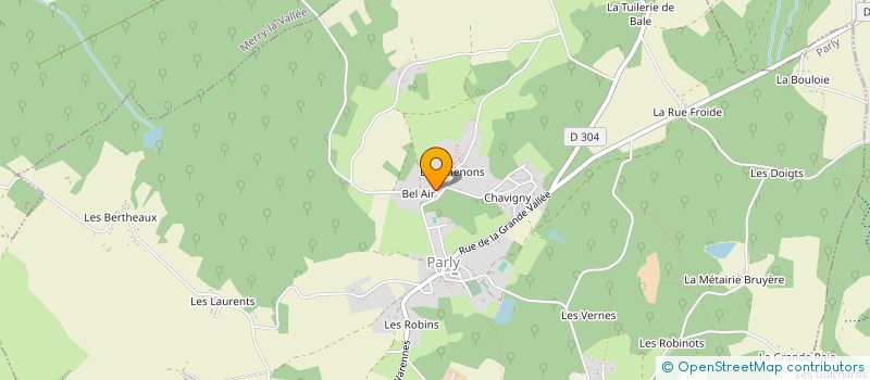 localisation de l'entreprise MONSIEUR BERANGER MUNOZ  PARLY