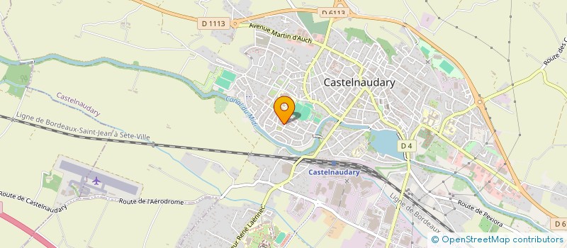 localisation de l'entreprise MONSIEUR BERANGER SERRES  CASTELNAUDARY