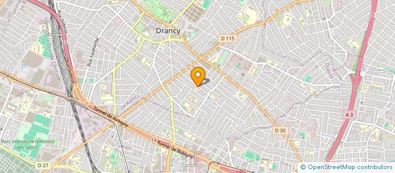 localisation de l'entreprise MONSIEUR BERAT ALYURT à DRANCY