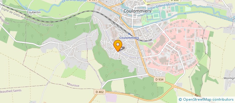 localisation de l'entreprise MONSIEUR BERAT BERISHA à COULOMMIERS