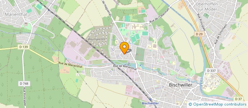localisation de l'entreprise MONSIEUR BERAT BOZDAG à BISCHWILLER