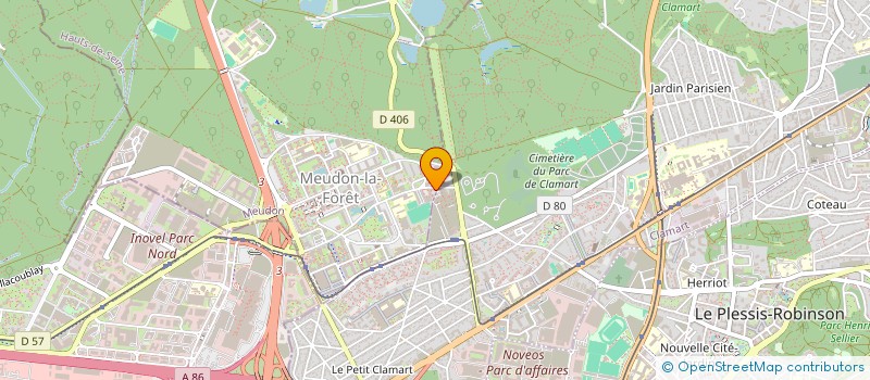 localisation de l'entreprise MONSIEUR BERAT GUNEY  MEUDON