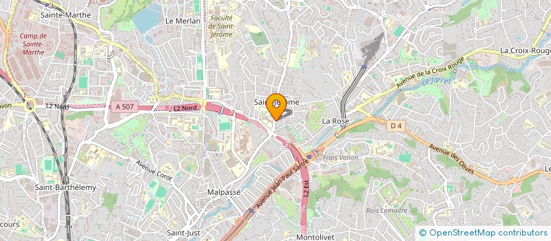 localisation de l'entreprise MONSIEUR BERAT HAJDINI  MARSEILLE