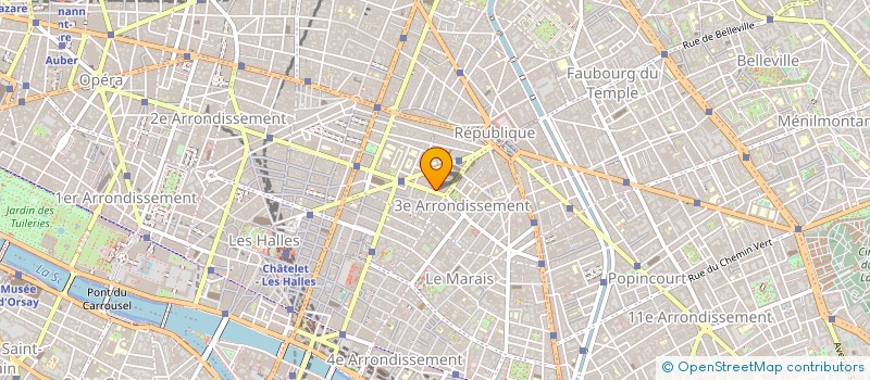 localisation de l'entreprise MONSIEUR BERC ZARIFYAN à PARIS