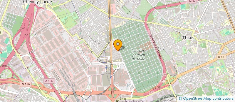 localisation de l'entreprise MONSIEUR BERD JEAN  THIAIS