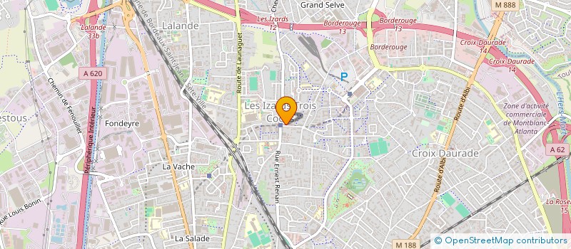 localisation de l'entreprise MONSIEUR BEREKET NEBEYU à TOULOUSE
