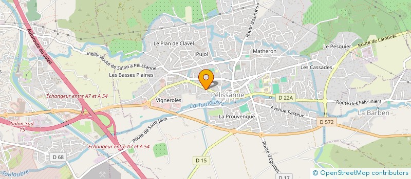 localisation de l'entreprise MONSIEUR BERENGER ADDENET  SALON-DE-PROVENCE