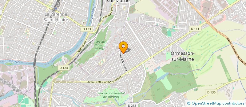 localisation de l'entreprise MONSIEUR BERENGER COLIN  ORMESSON-SUR-MARNE