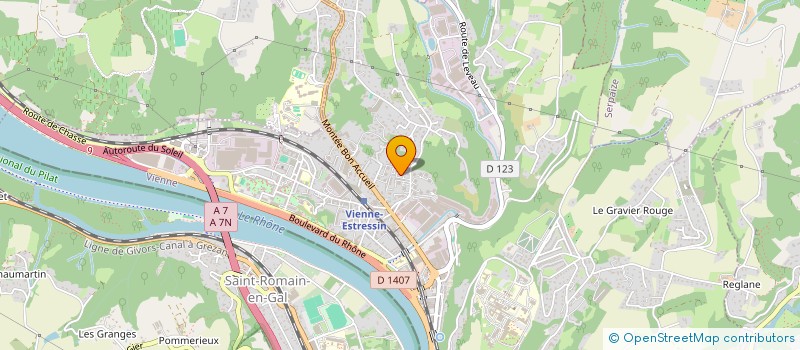 localisation de l'entreprise MONSIEUR BERENGER DEVISE à VIENNE