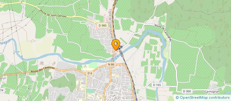 localisation de l'entreprise MONSIEUR BERENGER DONET à BAGNOLS-SUR-CEZE