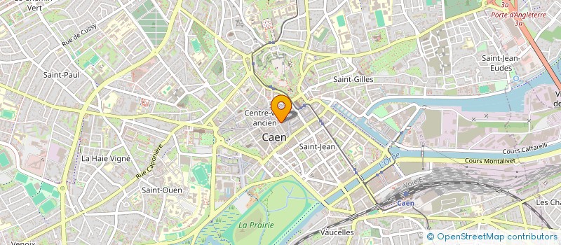 localisation de l'entreprise MONSIEUR BERENGER DUDEK à CAEN