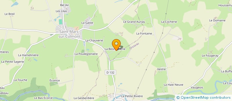 localisation de l'entreprise MONSIEUR BERENGER HIBOU  SAINT-MARS-SUR-COLMONT