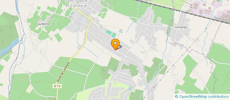 localisation de l'entreprise MONSIEUR BERENGER LAX à SAINT-SULPICE-ET-CAMEYRAC