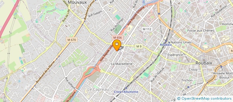 localisation de l'entreprise MONSIEUR BERENGER LECOCQ à WASQUEHAL