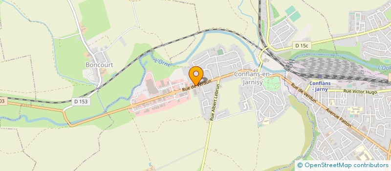 localisation de l'entreprise MONSIEUR BERENGER LECOURT  JEANDELIZE