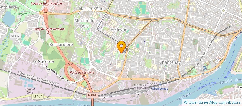 localisation de l'entreprise MONSIEUR BERENGER MALMASSON à NANTES
