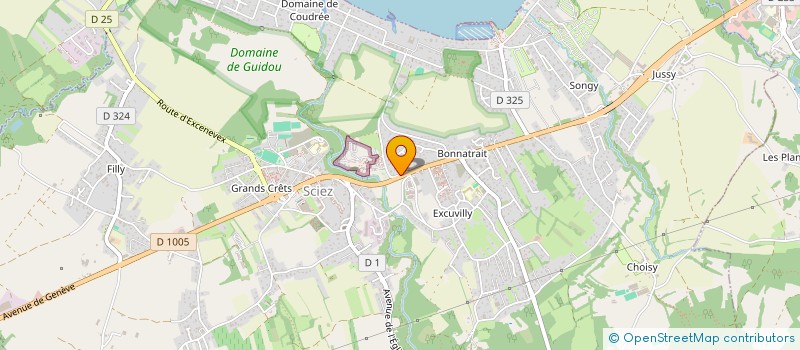 localisation de l'entreprise MONSIEUR BERENGER MARCHAND  SCIEZ