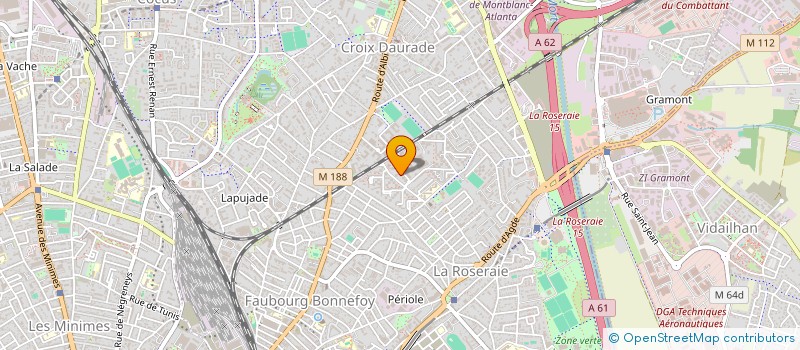 localisation de l'entreprise MONSIEUR BERENGER TAANI à TOULOUSE