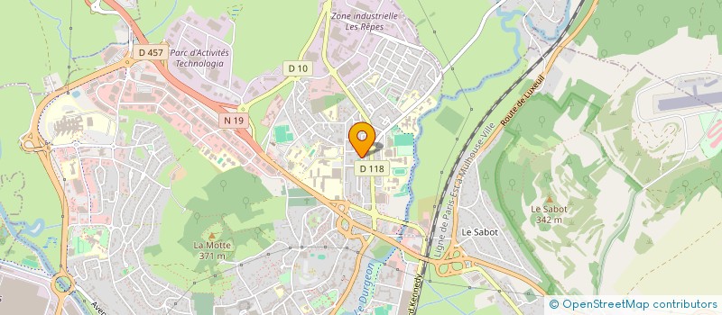 localisation de l'entreprise MONSIEUR BERHANE YEMANE  VESOUL