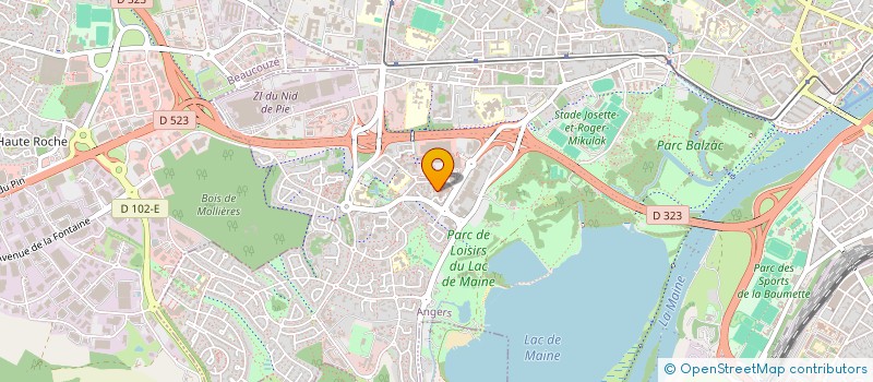 localisation de l'entreprise MONSIEUR BERIMA HASSAN AHMED à ANGERS