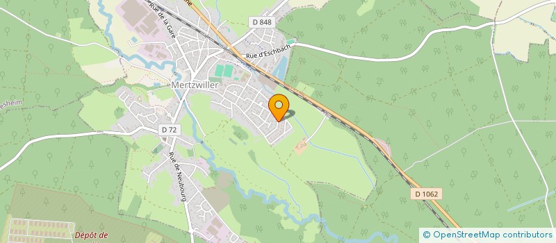 localisation de l'entreprise MONSIEUR BERKANT AKDUMAN  MERTZWILLER