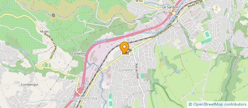 localisation de l'entreprise MONSIEUR BERKANT SOLMAZ  LORETTE