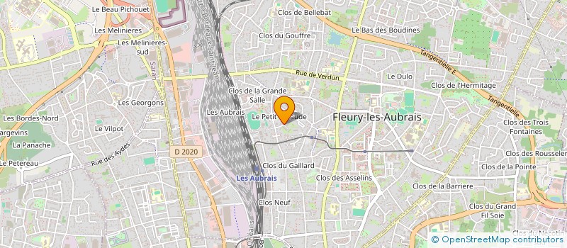 localisation de l'entreprise MONSIEUR BERKENLEY TERANE à FLEURY-LES-AUBRAIS