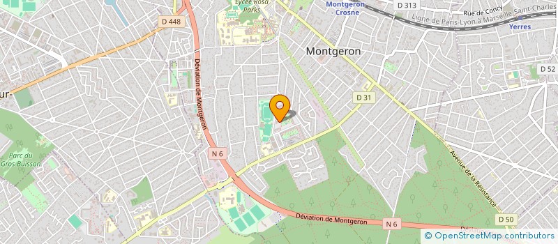 localisation de l'entreprise MONSIEUR BERLONGE ELYSEE à MONTGERON