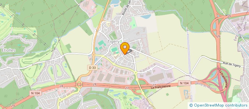 localisation de l'entreprise MONSIEUR BERMAN PIERRE  TIGERY