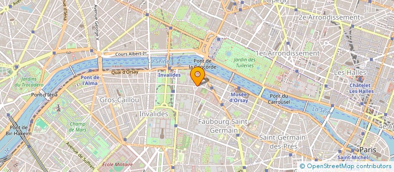 localisation de l'entreprise MONSIEUR BERNARD ACCOYER  PARIS