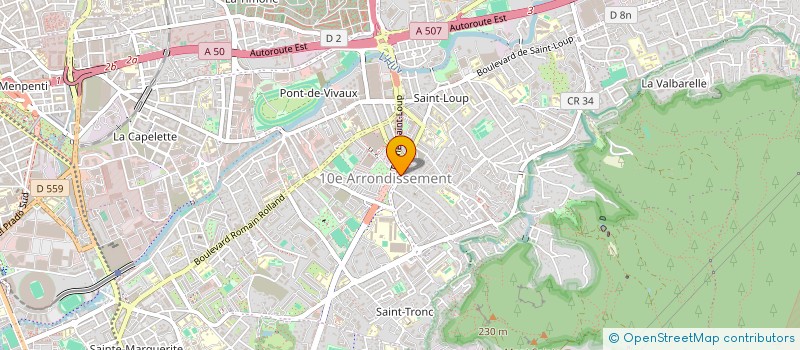 localisation de l'entreprise MONSIEUR BERNARD AHNINE à MARSEILLE