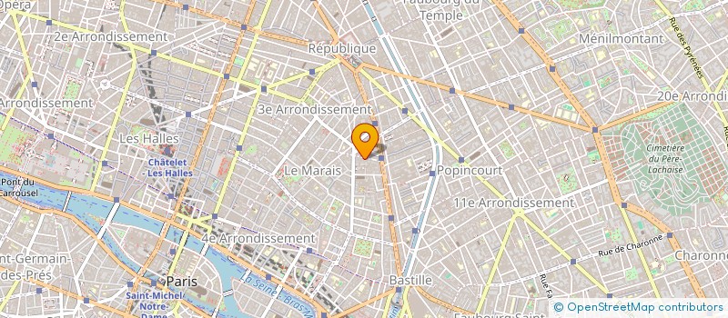 localisation de l'entreprise MONSIEUR BERNARD ALTHABEGOITY  PARIS