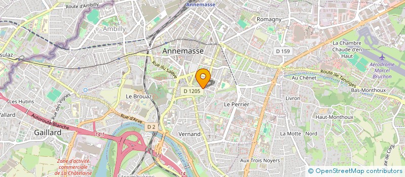 localisation de l'entreprise MONSIEUR BERNARD ANCEY  ANNEMASSE