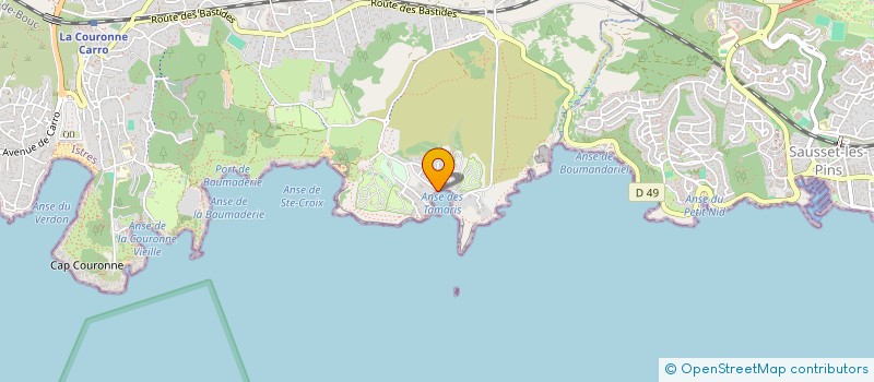 localisation de l'entreprise MONSIEUR BERNARD ANDRE  MARTIGUES