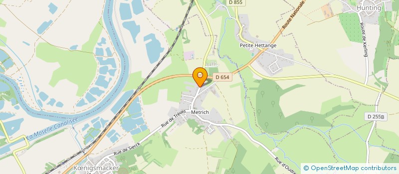 localisation de l'entreprise MONSIEUR BERNARD ANDRE  KNIGSMACKER