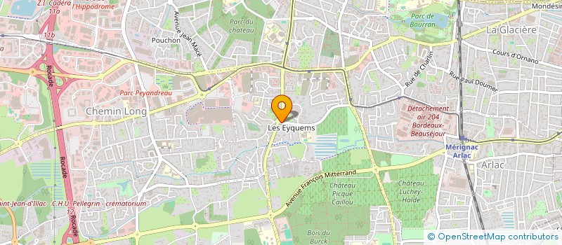 localisation de l'entreprise MONSIEUR BERNARD ANDRIEU à MERIGNAC
