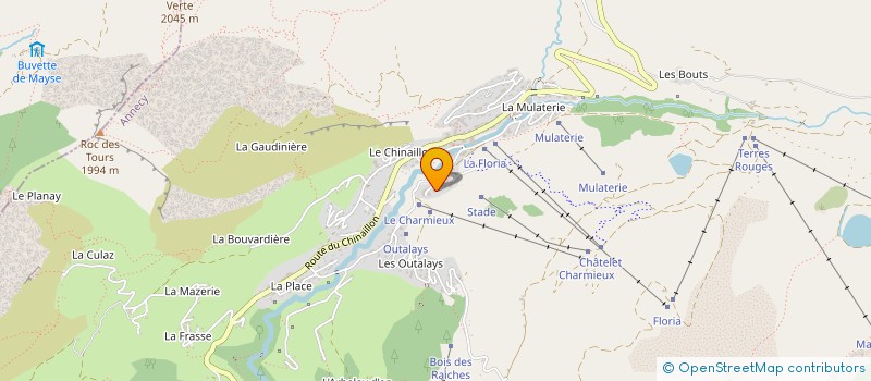 localisation de l'entreprise MONSIEUR BERNARD ANGELLOZ-NICOUD à LE GRAND BORNAND