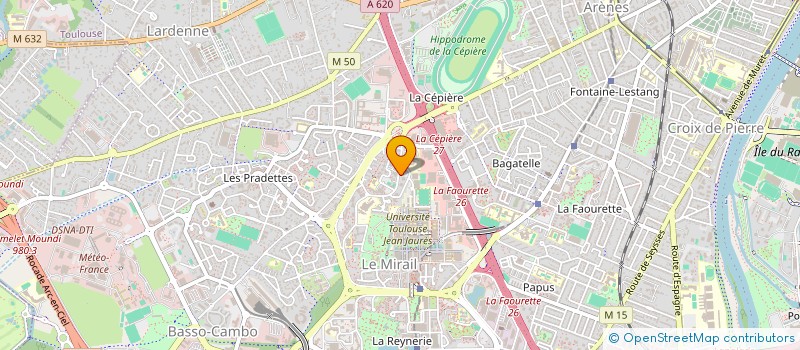 localisation de l'entreprise MONSIEUR BERNARD ANGLADE à TOULOUSE