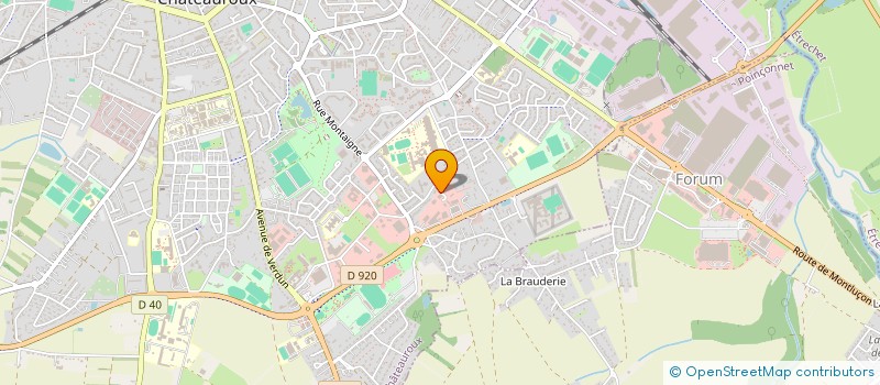 localisation de l'entreprise MONSIEUR BERNARD ANGUILLE à CHATEAUROUX