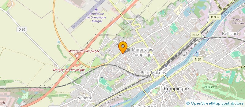 localisation de l'entreprise MONSIEUR BERNARD ANGUISE  CLAIROIX