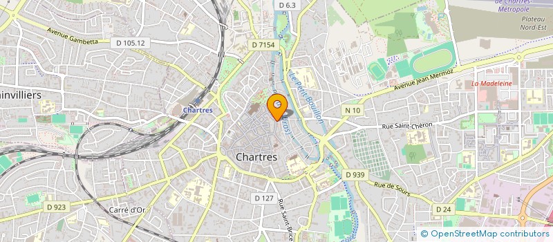 localisation de l'entreprise MONSIEUR BERNARD ANTOINE TRINEZ à CHARTRES