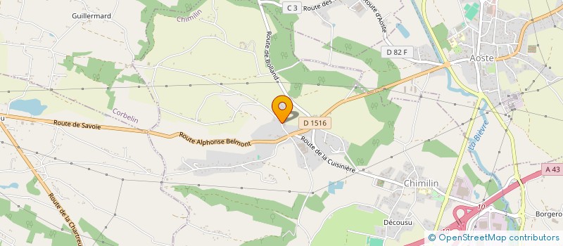 localisation de l'entreprise MONSIEUR BERNARD ANTONIO  CHIMILIN